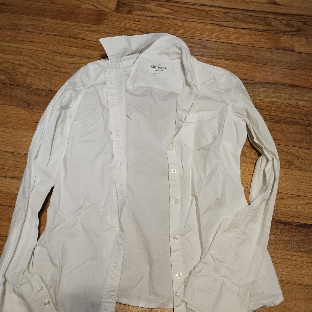 White Button Down Dress shirt